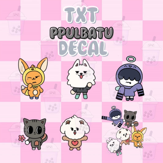 PPULBATU Tomorrow X Together TXT Car Decals