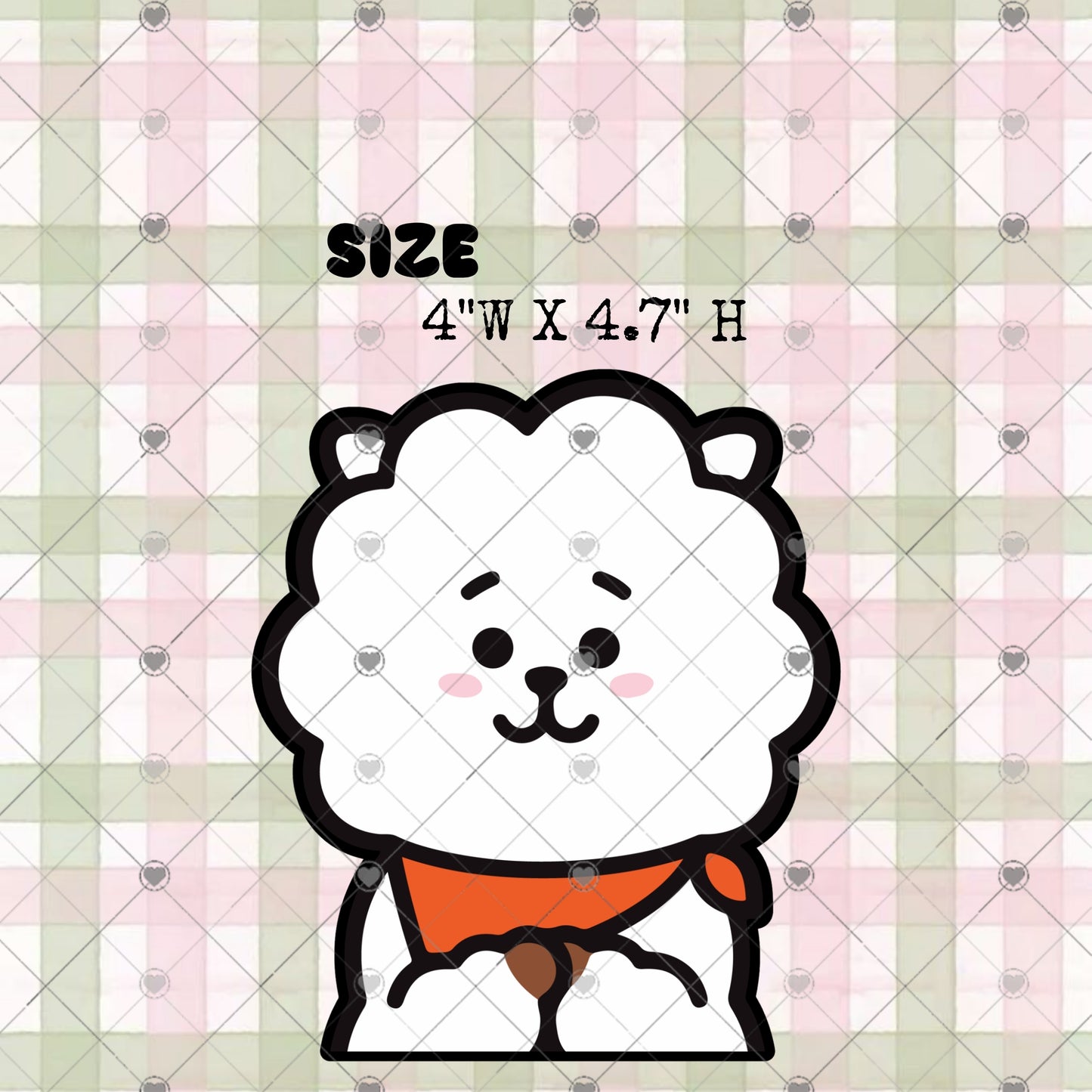 Boba Craftea | BT21 BTS Army Character Decals