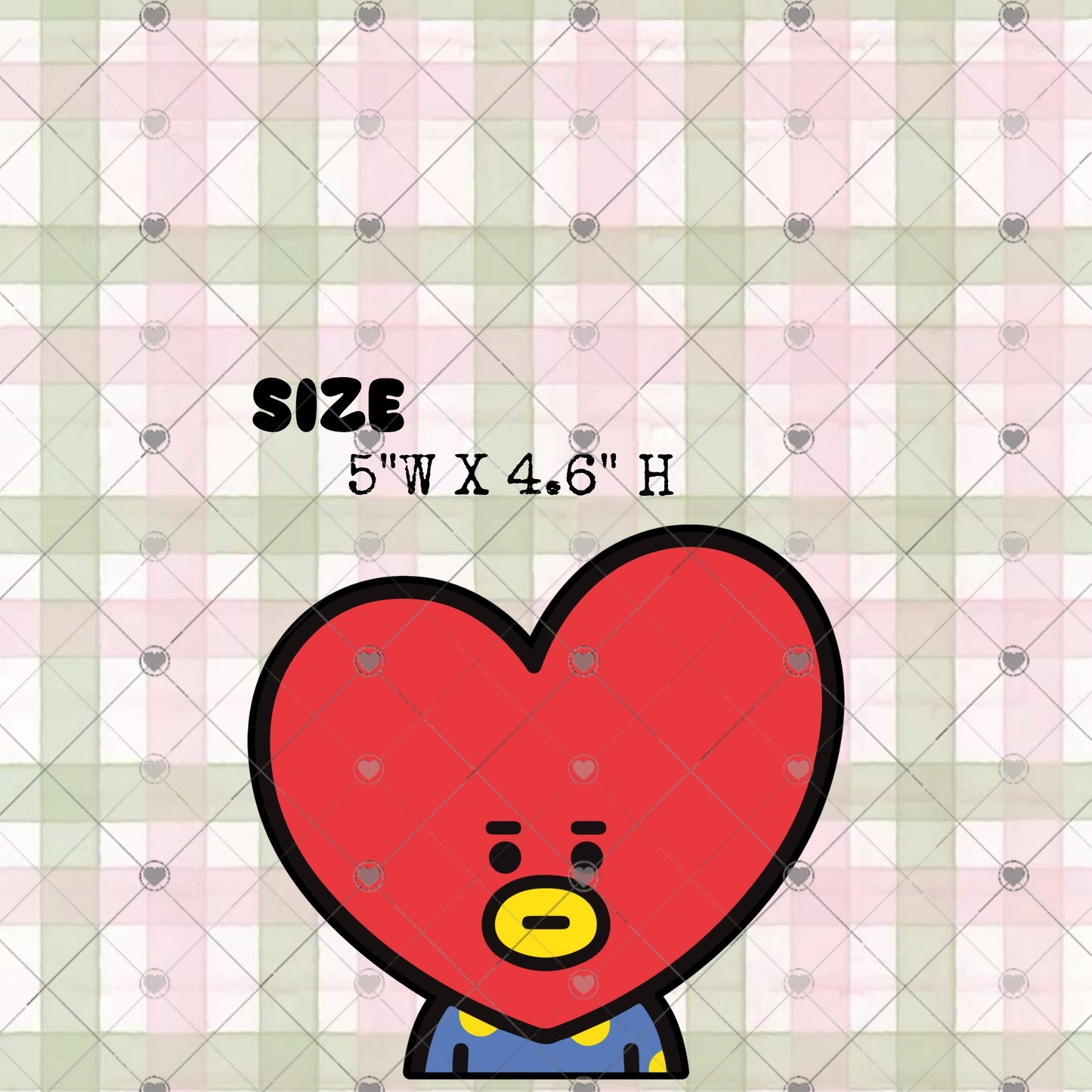 Boba Craftea | BT21 BTS Army Character Decals