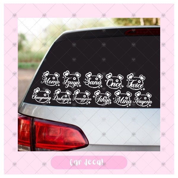 Light Stick & Car Decal ♡ Lovely Version