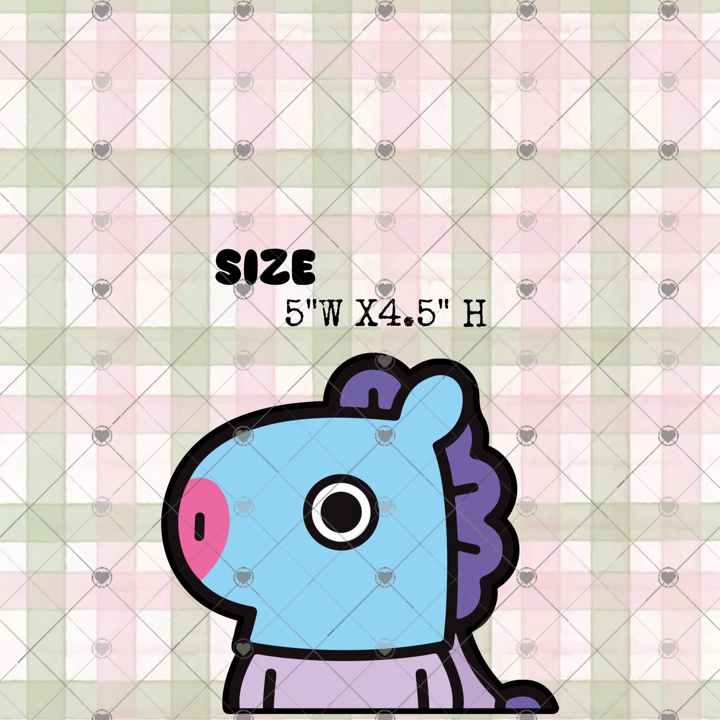 Boba Craftea | BT21 BTS Army Character Decals