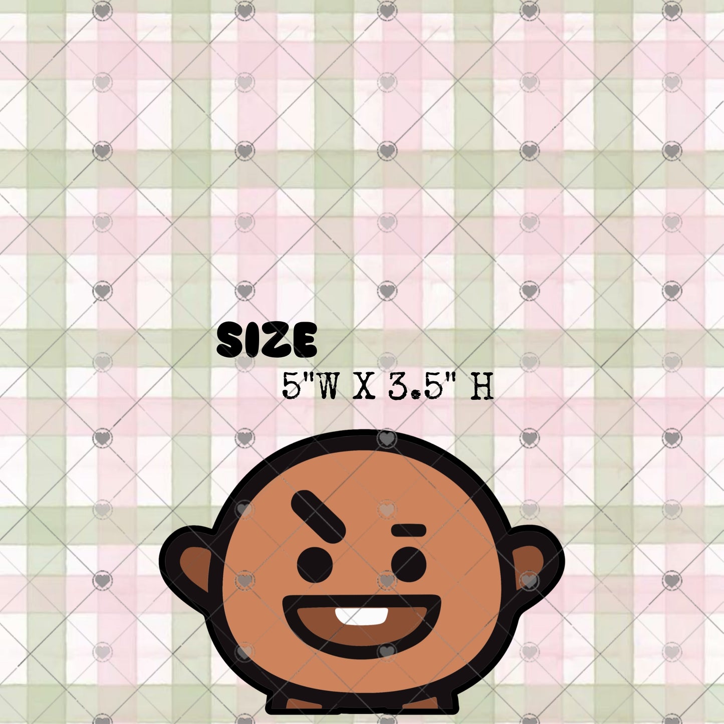 Boba Craftea | BT21 BTS Army Character Decals