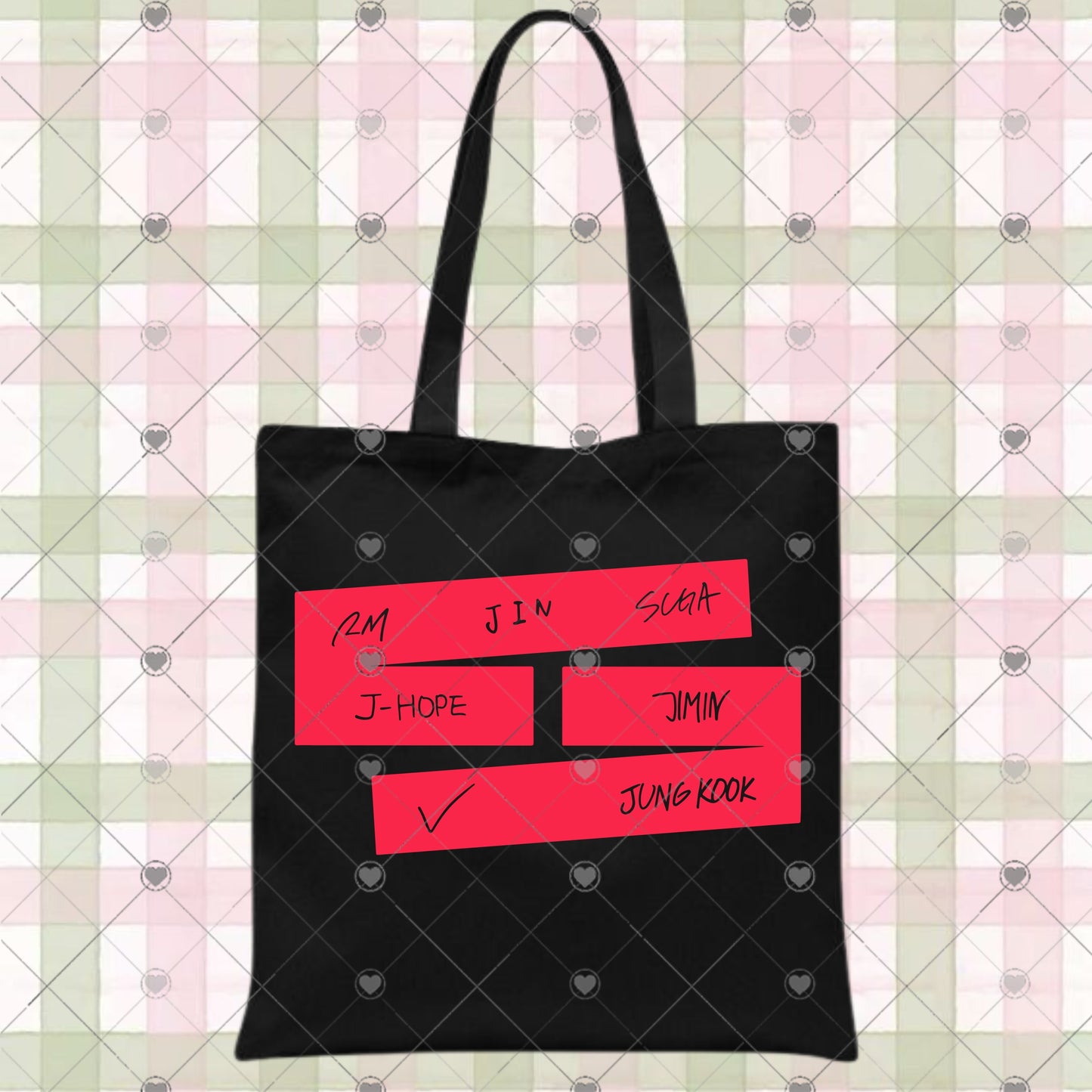 Boba Craftea |BTS ARIRANG Army Canvas Totes